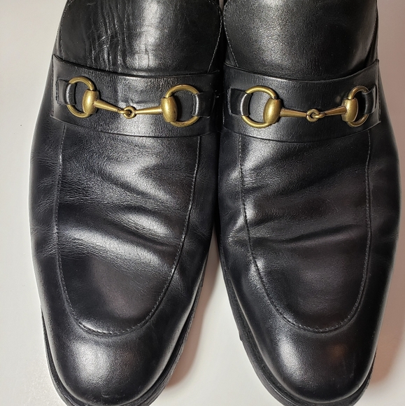 Authentic Gucci Men\'s Loafers Horsebit Size 13